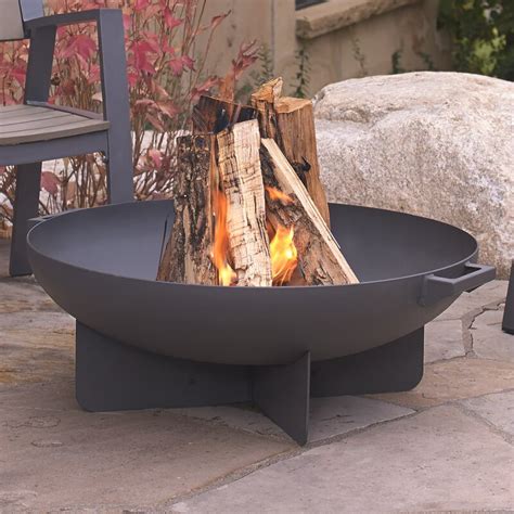 Real Flame Anson Steel Wood Burning Fire Pit & Reviews | Wayfair