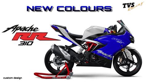 TVS Apache rr 310 / New Colour schemes / custom designs - YouTube