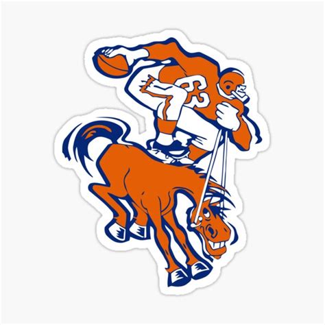 Denver Broncos Stickers | Redbubble