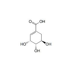 Shikimic acid | 1X100MG | C7H10O5 | 680487 | 138-59-0