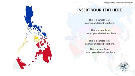 Philippines Map for PowerPoint Template - Slidevilla