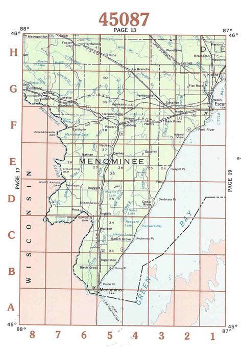 TheMapStore | Michigan Topographical Maps