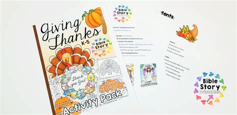 Thanksgiving Bible Activity Pack - The Crafty Classroom