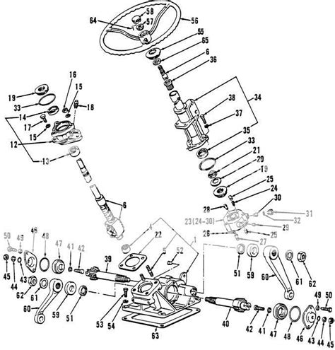 Ford 5000 Power Steering Diagram