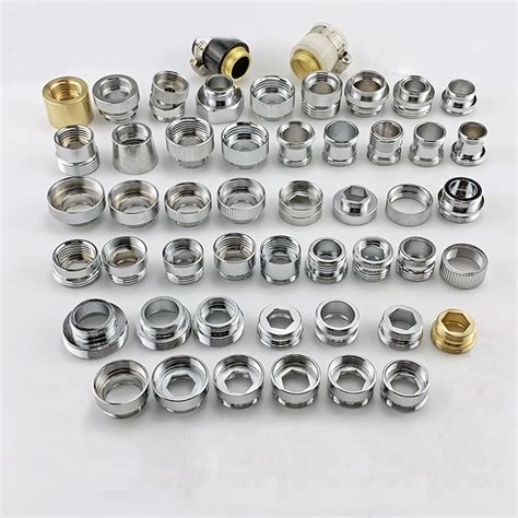 16-28mm Useful Tap Aerator Connector Metal Kitchen Faucet Outside Thread Bathroom Water Purifier ...