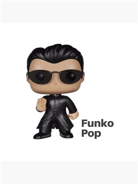 "Keanu Reeves Neo Matrix Funko Pop 157" Poster for Sale by 0waste | Redbubble