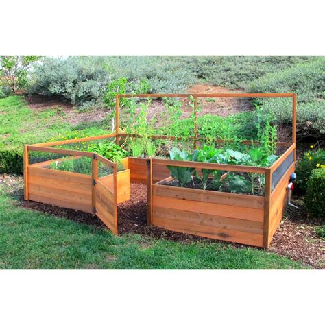 Raised bed garden fencing ideas | Hawk Haven