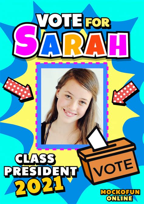 School Election Poster Design