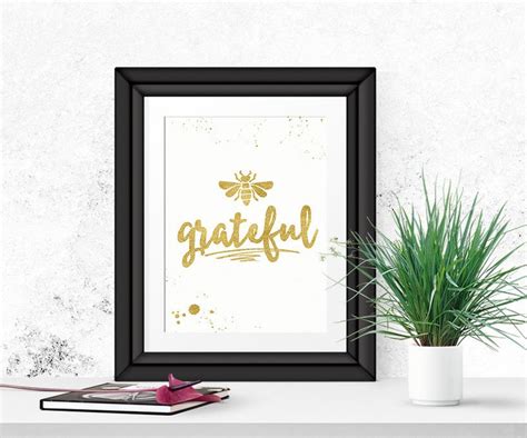 Be Grateful Wall Art, Gratitude Art, Digital Download, Thanksgiving - Etsy