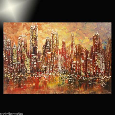 17 Best images about City Skylines on Pinterest | Palette knife ...