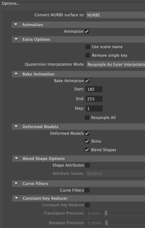 FBX animation is exported without connections of mesh and joints ...