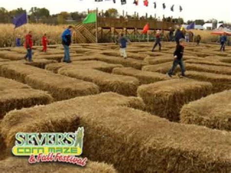 Straw Bale Maze - YouTube