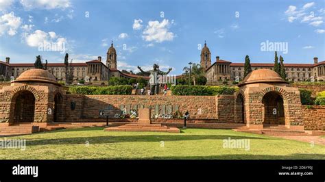 The Statue of Nelson Mandela at the Union Buildings, Pretoria, South Africa on 17th October 2018 ...