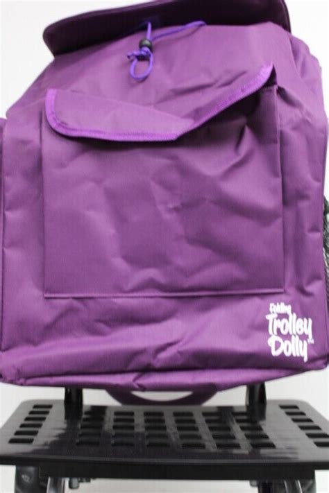 Dbest Products Trolley Dolly Purple Foldable Shopping Cart For ...