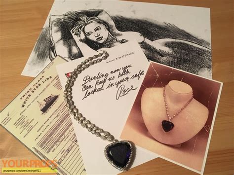 Titanic Heart of the Ocean Replica Necklace replica movie prop