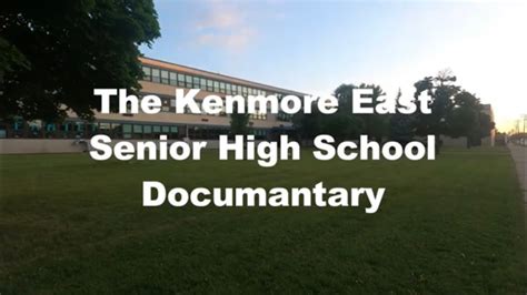 Kenmore East High School Documentary (2021-2022) - YouTube