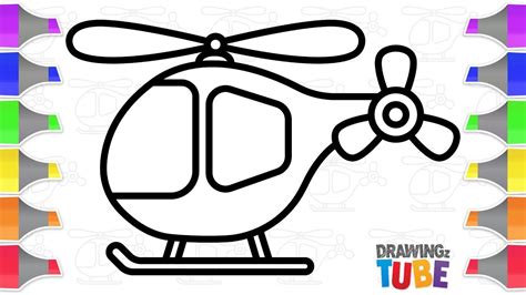 How to Draw a Cute Toy Helicopter for Kids | Drawing For Kids ...