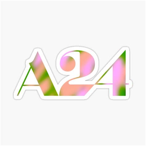 "A24 Logo" Sticker for Sale by generallketchup | Redbubble