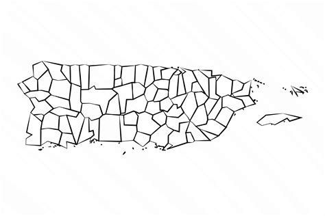 Hand Drawn Puerto Rico Map Illustration 25841867 Vector Art at Vecteezy