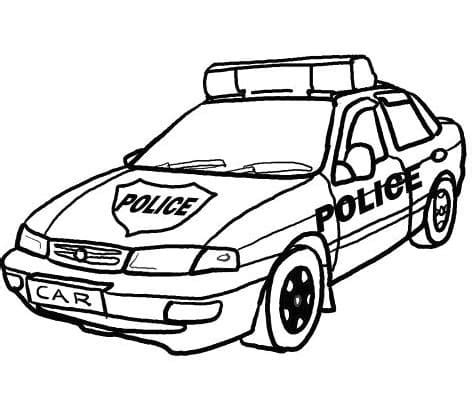 Police Car to Print