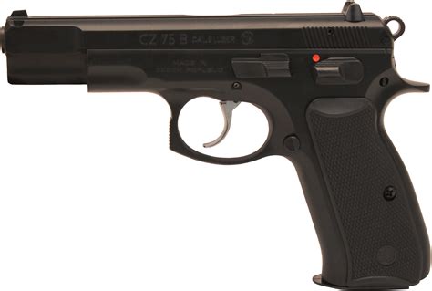 Pistol CZ USA 75B 9mm Luger Luger, Black Polycoat, 16 Round 91102 - 64480