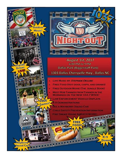 Gaston County Police Department's 4th Annual National Night Out (Gaston ...