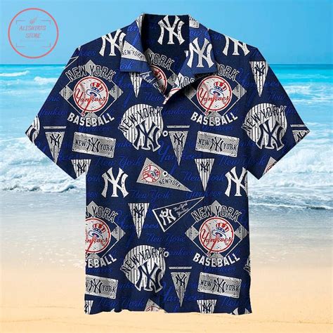 New York Yankees Hawaiian Shirt – Hothot 160720 - Yankeesfanhome.com