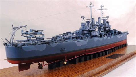 USS Cleveland (CL-55) Yankee Modelworks Model 1/350 scale ...