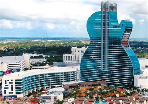 Seminole Hard Rock's Guitar Hotel in Hollywood, Florida Open for Tourists