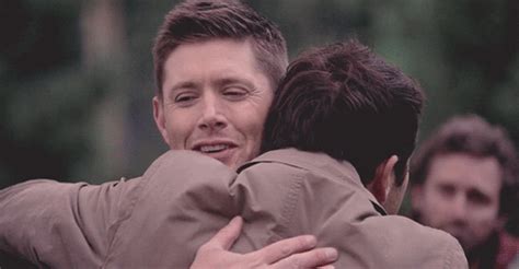 dean and cas hug gif | ‘Supernatural’: I wish we could just be family again – foolish watcher ...