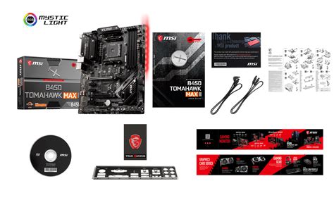 B450 TOMAHAWK MAX II Gaming Motherboard (AMD Ryzen 3000 3rd gen ryzen AM4, DDR4, M.2, USB 3.2 ...