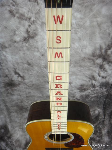 Martin WSM Grand Ole Opry 2000 Natural Guitar For Sale Vintage Guitar ...