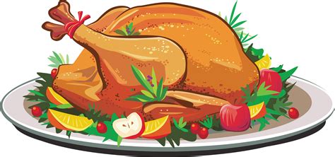 Download Roast Clipart Cooked Duck - Thanksgiving Turkey Cooked Clip Art PNG Image with No ...