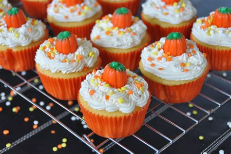 Hd Wallpapers Blog: Halloween Pumpkin Cupcakes