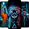 Neon Mask Wallpapers 4K [UHD] for Android - Free App Download