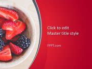 Free Berries PowerPoint Template - Free PowerPoint Templates