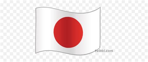 Japan Flag Emoji Newsroom Ks2 Illustration - Twinkl Circle Png,Japanese Flag Transparent - free ...