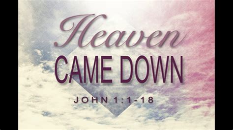 Heaven Came Down - Acapella Hymn with Lyrics - YouTube