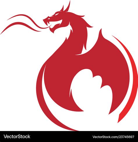 Dragon icon Royalty Free Vector Image - VectorStock