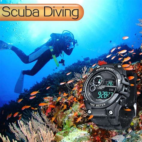 100m Underwater Scuba Diving Watch Review