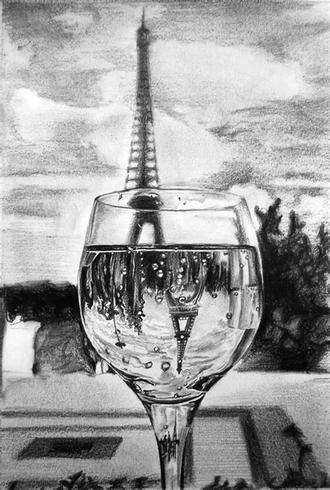 Paris drawing by Gattanday on DeviantArt