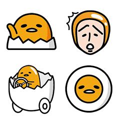 gudetama Emoji – LINE Emoji | LINE STORE