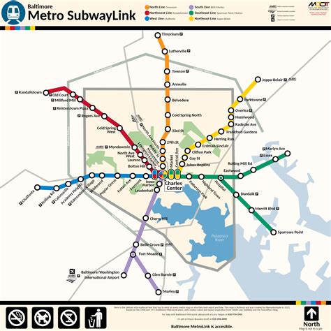 Baltimore Metro Subway Map - Calendar 2024