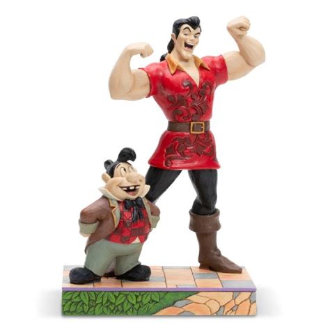 Jim Shore Disney Traditions Villains Gaston and Lefou Figurine 6005969 New - Walmart.com