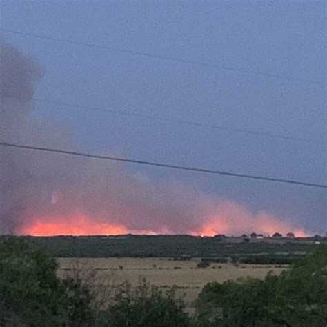 Coleman Co. Fire Still 30% Contained Sunday Morning