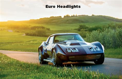 Corvette C3 FIA Racing Headlight Kit — Vintage Exotics