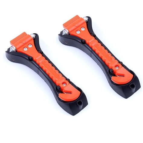 Aliexpress.com : Buy Glass Breaker 2pcs 2 IN 1 Car Emergency Glass Window Breaker Seatbelt ...