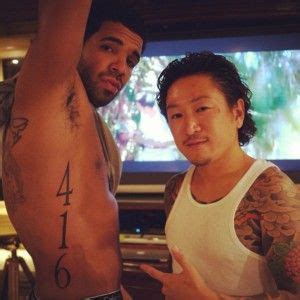 Drake's 416 Tattoo on His Side | Tattoo and Large tattoos