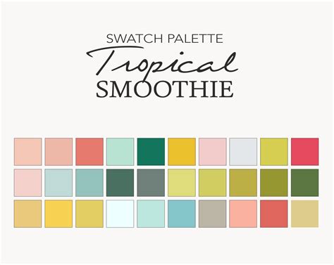 Procreate Color Palette PSD Swatches by WinshipAndRose on @creativemarket Color Combos, Color ...