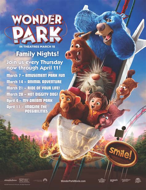 Paramount Animation and Nickelodeon Movies’ Wonder Park Brings a Sense of Wonder to Family Night ...